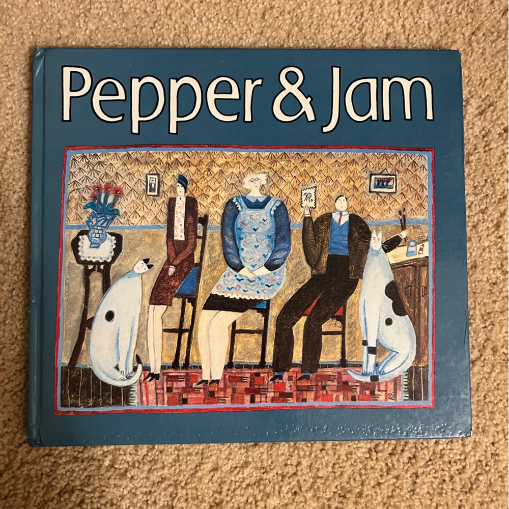 Pepper & Jam by Joanna Carrington Vintage Children’s book hardback